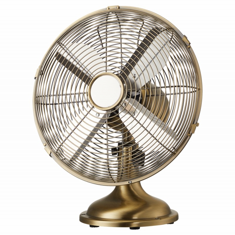 12 Inch Metal Table Brass