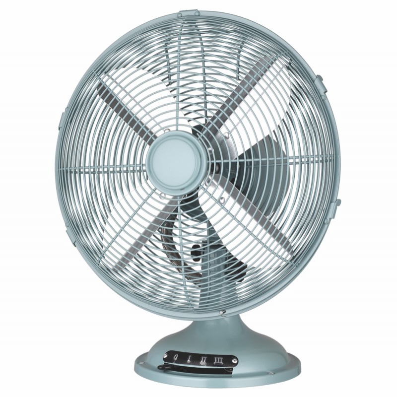 12 Inch Metal Table Turquoise