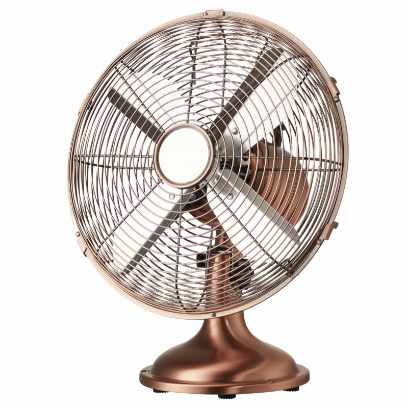 12 Inch Metal Table Copper